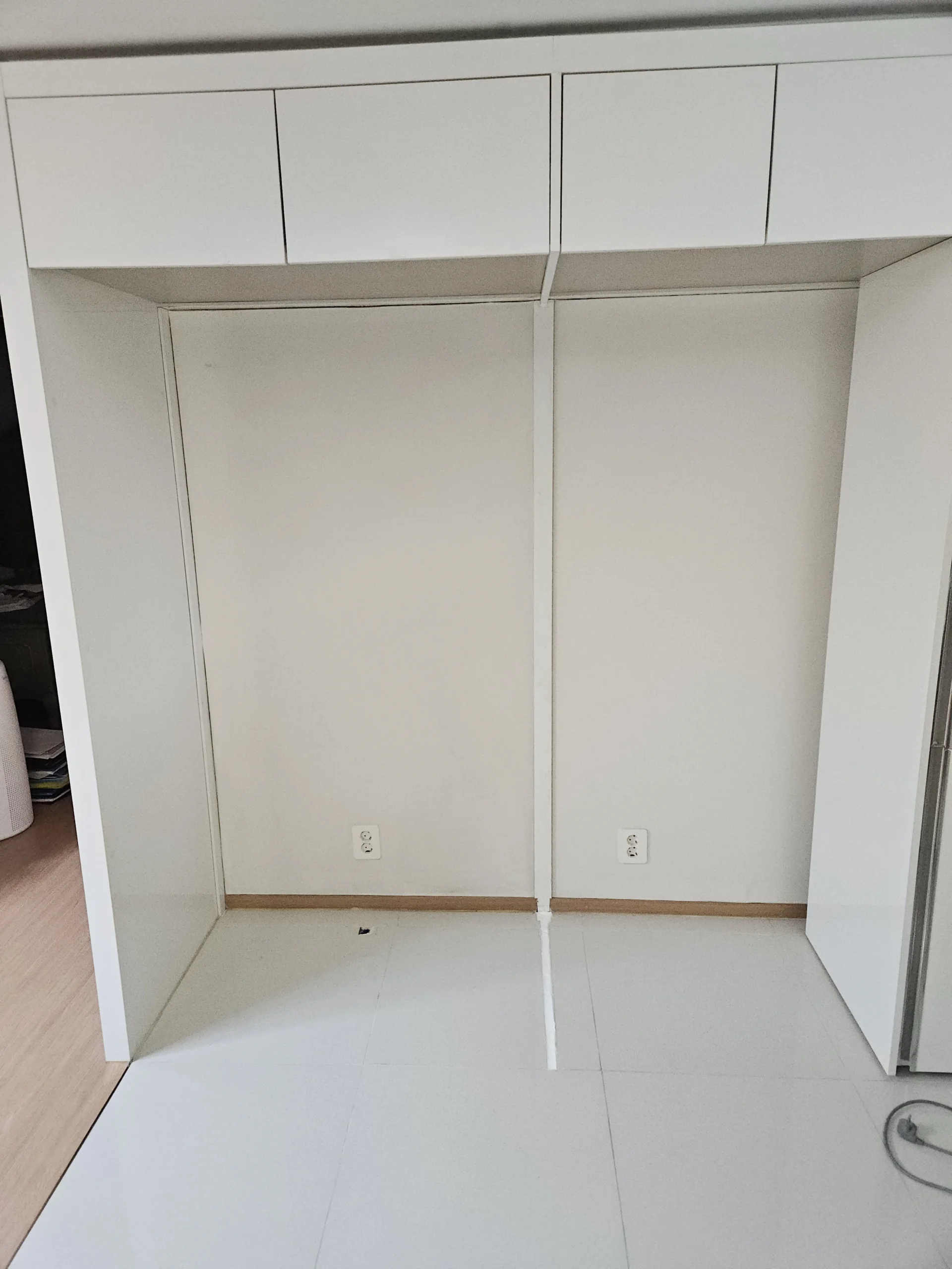 송촌동 냉장고장 수납장 제작 대전 시공 후 집잘알김프로